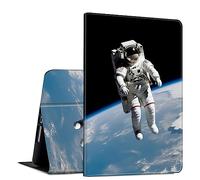 for iPad 10th Generation 10.9 Inch 2022 PU Leather Slim Lightweight Multiple Angles Stand Smart Cover with Auto Wake/Sleep for iPad 10.9 Inch 2022 Tablet,Space-Man Universe