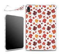 for iPad 10th Generation -10.9 inch (2023/2022 Model) Case, Slim Silicone Lightweight Clear Military-Grade Corners Shock Absorbent Case Soft TPU Cover, Autumn Maples