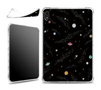 for iPad 10th Generation -10.9 inch (2023/2022 Model) Case, Slim Silicone Lightweight Clear Military-Grade Corners Shock Absorbent Case Soft TPU Cover, Universe Planets