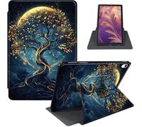 for iPad 11th Generation (A16, 2025) 11" / iPad 10th Gen 10.9" 2022 Case, 360° Rotating PU Leather Stand Cover with Auto Sleep/Wake, Shockproof TPU Backl, Tree of The Universe