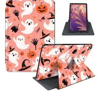 for iPad 11th Generation (A16, 2025) 11" / iPad 10th Gen 10.9" 2022 Case, 360° Rotating PU Leather Stand Cover with Auto Sleep/Wake, Shockproof TPU Backl, Ghost Pattern