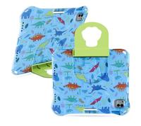 for iPad 12 A19 iPad 11 inch A16 iPad 10 10th 11th 12th Generation Dinosaur Tablet Case for Kids Boy Light EVA Kid Friendly Cover with Handle Kickstand Kid-Pro Shockproof Toddlers Blue