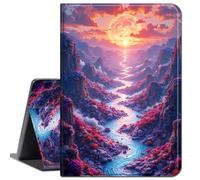 for iPad 2/iPad 3/iPad 4 Case 2011/2012 (Old Model),Slim Soft Shockproof TPU Silicone Protective Back Shell Case for Apple iPad 2nd/3rd/4th Generation 9.7",Sunset Landscape Mountain