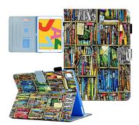For iPad 9.7 Case iPad 5th/6th Generation Case 2017/2018, iPad Air 2 Case/iPad Air Cover, PU Leather Smart Cover with Multi-Angle View Adjustable Stand Auto Wake/Sleep for iPad 6th / 5th Gen,Bookcase