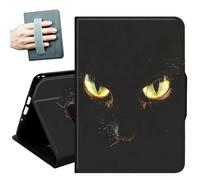 for iPad 9th/8th/7th Generation Case 10.2 Inch, for iPad Air 3rd Generation Case 10.5-inch, for iPad Pro 10.5 Inch Cases,with Hand Straps and Auto Wake/Sleep Smart Cover,Gold Cat