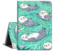for iPad 9th Generation 2021/ iPad 8th Generation 2020/ iPad 7th Generation 2019 Case,10.2 iPad Case iPad Cover 9th Generation,Smart Shell Stand Cover with Auto Wake/Sleep,Cute Otter