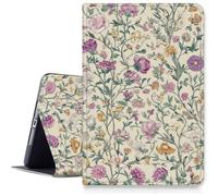for iPad Air 11 Inch Case 7th/6th Generation (M3/M2) 2025/2024, for iPad Air 5th/4th Generation Case 10.9 Inch 2022/2020,Hybrid Slim Multi-Angles Stand Smart Cover-William Morris Floral Pattern