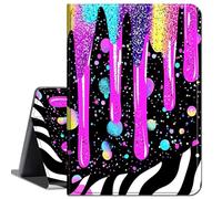 for iPad Air 11 Inch Case M2 2024,for iPad Air 5th Generation 2022/iPad Air 4th Gen 2020 10.9 Inch,Slim Lightweight Smart Shell Stand Cover with Auto Wake/Sleep,Abstract Art