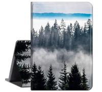 for iPad Air 11 Inch Case M2 2024,for iPad Air 5th Generation 2022/iPad Air 4th Gen 2020 10.9 Inch,Slim Lightweight Smart Shell Stand Cover with Auto Wake/Sleep,Nature Mountain Forest