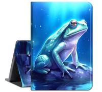 for iPad Air 11 Inch Case M2 2024,for iPad Air 5th Generation 2022/iPad Air 4th Gen 2020 10.9 Inch,Slim Lightweight Smart Shell Stand Cover with Auto Wake/Sleep, Frog in a Lake