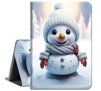 for iPad Air 3 10.5" 2019 / iPad Pro 10.5 2017 Case, Slim Lightweight Smart Shell Stand Cover with Auto Wake/Sleep for iPad Air 10.5" (3rd Gen) 2019 / iPad Pro 10.5" 2017,Winter Christmas Snowman