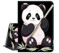 for iPad Air 3 10.5" 2019 / iPad Pro 10.5 2017 Case, Slim Lightweight Smart Shell Stand Cover with Auto Wake/Sleep for iPad Air 10.5" (3rd Gen) 2019 / iPad Pro 10.5" 2017,Black and Pink Panda