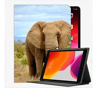 For iPad Case Fit 2018/2017 iPad 9.7 6th/5th Generation,Elephant Wildlife Elephants Nature Stout Style35 Case Slim Shell Cover For iPad 9.7 inch
