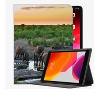 For iPad Mini 1/2/3 7.9 inch Case Cover,Elephants Water Thirst Grass Trees Style39 Case Slim Shell Cover For ipad Mini 7.9 inch