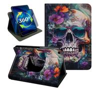 for iPad mini 5 / Mini 4 Case 7.9" Glasses Sugar Skull Stand Cover