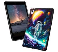 for iPad mini 6th Generation Case with Astronauts in Space Pattern Style Design Slim Soft Lightweight TPU Rubber Shock Proof Protective Tablet Case Cover for iPad mini 6th Generation 8.3 inch 2021
