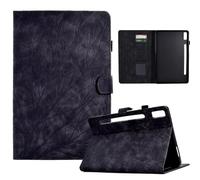 for iPad Mini 7 (2024) Case Cover, Embossed Lucky Tree PU Leather Flip Protective Stand Card Slots Flip Smart Case Cover for iPad Mini 7 (2024), black