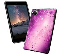 for iPad Pro 11 inch Case 4th/3rd/2nd Generation with Pink Star Pattern Style Design Slim Soft Lightweight TPU Rubber Shock Proof Protective Tablet Case for iPad 11 inch 2022/2021/2020