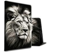 for iPad Pro 11 Inch Case M4 2024 Case,BEOTIWAD Shockproof Slim PU Leather Stand Protective Cover with Auto Sleep/Wake for iPad Pro 11 Inch M4 2024-Lions