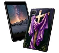 for iPad Pro 12.9 Case 6th/5th/4th Generation with Purple Wood Pattern Style Design Slim Soft Lightweight TPU Rubber Shock Proof Protective Tablet Case for iPad 12.9 inch 2022/2021/2020