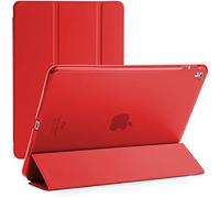 For iPad Pro 9.7 (2016 ONLY) A1673, A1674, and A1675 Magnetic Stand Cover with Automatic Wake/Sleep (Red)