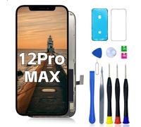 for iPhone 12 Pro Max Screen Replacement A2342 6.7" LCD for iPhone 12 Pro Max Display A2410, A2412, A2411 Screen Digitizer 3D Touch Assembly Repair Part