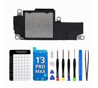 for iPhone 13 Pro Max Loud Speaker Replacement Loudspeaker Ringer Buzzer Flex Cable Sound Audio Module Connector Assembly with Complete Repair Tools Kits Magnetic Pad A2641 A2643 A2644 A2645 A2484