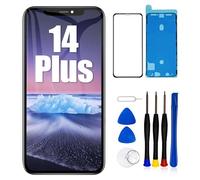 for iPhone 14 Plus Screen Replacement 6.7 inch,LCD Display Touch Screen Digitizer Assembly with Repair Tools, Compatible with A2886, A2632, A2885, A2888, A2887