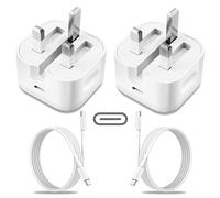 For iPhone 15 16 17 Fast Charger Plug and Cable Fast UK Charger 20W PD USB C Fast Charger Plug with 1M Type C Cable for iPhone 17/17 Pro/17 Pro Max/Air/16/15 Plus/Pro/Pro Max,USBC UK Power Adapter