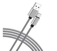 for iPhone 16 15 Pro Max Charger Cable 1M/1Pack,USB to USB C Cable,Type C CarPlay Fast Charging Power Lead for iPad 10,Mini 6 6th,7 7th Gen,Samsung Galaxy S25 S24,Z Flip Fold 3 4 5,17 (Gray, 3.3FT/1M)