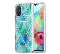 for iPhone 16 Pro Case, 3D Marble Matte Design Soft TPU Gel Silicone Bumper Ultra-Thin Slim Fit Shock-Absorption Flexible Anti-Scratch Rubber Protective Cover for iPhone 16 Pro green