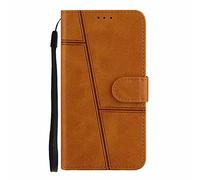 for iPhone 16 Pro Case, iPhone 16 Pro Phone Cover - Book Style Soft TPU Shock-Absorption Flip PU Leather Book Wallet Protective Phone Case Card Holster Shell for iPhone 16 Pro yellow