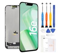 for iPhone 16e Screen Replacement Kit 6.1" LCD Display Touch Digitizer with True Tone, Face ID Support, 3D Touch + Repair Tools (A3212, A3409, A3410, A3408)
