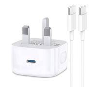 For iPhone 17 Air/17 Pro Max/17/16/15/15 Pro/15 Pro Max USB C Charger,USBC Charger Plug and Cable,Type C to C Cable for iPad Pro 12.9 3Gen/11 1Gen/Air 5th/4th10th/9th,2022 iPad Gen/Mini 6th