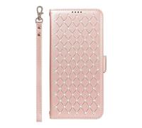 for iPhone 17 Air Case, Bling Glitter Sparkly Diamond Shockproof Soft PU Leather book Wallet Phone Cases with Kickstand Function Card Holder ID Slot Flip Protective Cover rose gold
