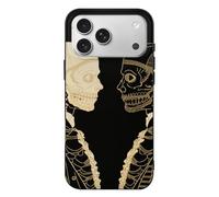 for iPhone 17 Case, Scratch Resistant Slim Phone Cover Soft TPU, Wireless Charging Compatible, Skeletons with Different Faces iPhone 17 Pro Max Case Shockproof Flexible Protective Cases for Women Men