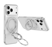 for iPhone 17 Magnetic Ring Holder for iPhone 17 Pro Max 17 Air 16 Pro Max 16E 15 Plus,Double Adjustable Gym Finger Ring Grip Mag Safe Accessory Kickstand for Google Pixel 10 Pro Fold 10 Pro XL 9A 8 7