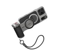 【for iPhone 17 Pro Max Only】TELESIN Magnetic Master Grip Kit, Phone Camera Grip Kit Built-in 3200mAh Battery - Wireless Charging - Graphene Case for iPhone Cooling - DSLR Style Grip Handle Holder