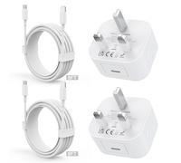 for iPhone Charger Apple MFi Certified 20W USB-C Fast Charger 2-Pack with 6FT Lightning Cable - Compatible with iPhone 14/13/12/11 Pro Max/SE/XS/XR/8 Plus & More