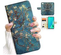 for iPhone SE 3rd 2022 / 2rd 2020, iPhone 8, 7, 6S, Designed Flip Wallet Phone Case Cover, A24256 Van Gogh Almond Blossoms 24256