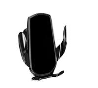 For IPhone Universal Car Phone Holder Stand Air Vent Clip Car Mount GPS Smartphone Mobile Support In Car Bracket Accessories(Black)