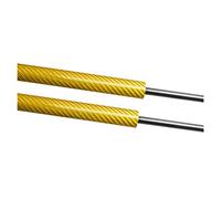 For IS F IS250 IS300 IS350 2005-2015 Without Spoiler Tailgate Boot Gas Struts Lift Supports Gas Spring Damper 18.31 Inches GFVFGNLNNA(3)