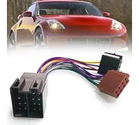 For ISO Adapter Extended Conversion Cable for Car Radio Suitable for For 106 to 607 Series Models Including 1990s to 2000s