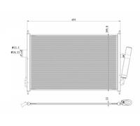 FOR ISUZU D-MAX I TFR TFS A/C CONDENSERS 350490