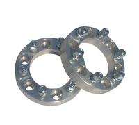 For Isuzu For Amigo For Pickup 6 * 139.7|6X5.5" |108mm|2PCS|35|38|40|45mm Rim Spacers Shims Hubcentric Spacer(Silver,38mm)