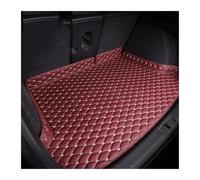 For Isuzu For D-Max For Mu-X Leather Car Trunk Mat Car Trunk Cover Auto Accessories Luggage Mat(Wine red single)