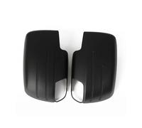 For Isuzu For Dmax 2012 2013 2014 2015 2016 2017 2018 2019 Mirror Cover Chrome ABS Car Styling Complete Wing Mirrors(Black)