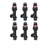 for Isuzu I-350 I-370 3.5L 3.7L I5 2006 2007 1/5/6PCS 12589465 Car Fuel Injector Nozzle Automobile Fuel Injector((6pcs))