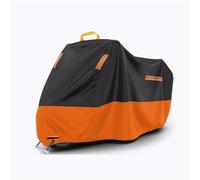 For Italika FT150, Waterproof Motorcycle Cover With Reflective Strips, Lock Holes & Storage Bag