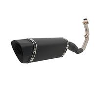 For Italjet For Dragster 125 200 Front Link Pipe Muffler DB Killer Motorcycle Full Systems Exhaust Escape Slip On(2)
